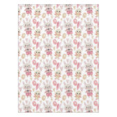 Elegante Tischdecke Aquarell-Ostern-Muster-| (Vorderseite)