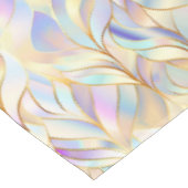 Elegante Tischdecke mit abstraktem Muster (Schrägansicht)
