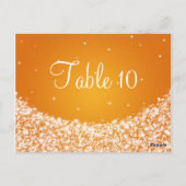 Elegante Tischnummer (Rückseite)