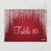 Elegante Tischnummer (Rückseite)