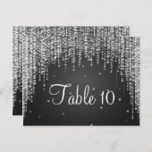 Elegante Tischnummer (Vorne/Hinten)