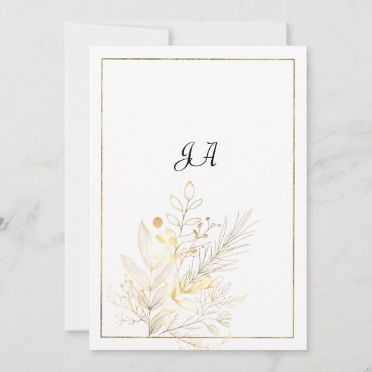 Elegante Tischnummern aus Weißgold (Rückseite)