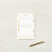 Elegante To-Do-Liste Post-it Klebezettel (Auf Schreibtisch)