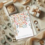 Elegante Together Quote Wedding Hübsch Floral Karte