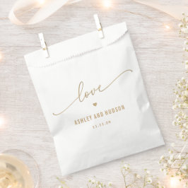 Elegante Touch Hochzeitstag Engagement Partei Bevo Geschenktütchen