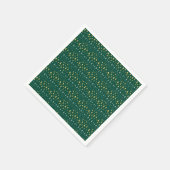Elegante Touch von Weihnachten Serviette (Ecke)