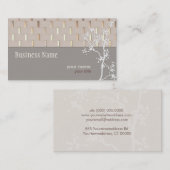 Elegante Tranquility Visitenkarte (Vorne/Hinten)