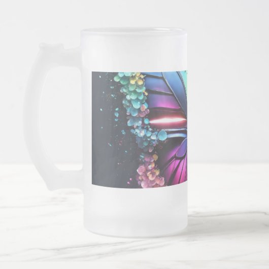 Elegante, transparente Tasse (Links)
