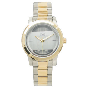 Elegante transparente Uhr