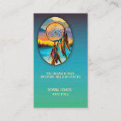 Elegante Traumreise spirituelle Heilung Visitenkarte (Vorderseite)