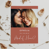 Elegante Trauzeugin Einladung