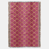 Elegante trendige Imitate Glitzer Quarrefolie Decke (Vorderseite Vertikal)