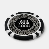 Elegante Trendige Luxus Weiße Leopard Sammlung Pokerchips (Einzeln)