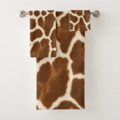 Elegante Trendy Cow Imitate Leather Collection Badhandtuch Set (Insitu)