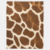 Elegante Trendy Cow Imitate Leather Collection Fleecedecke (Vorderseite)