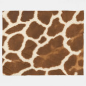 Elegante Trendy Cow Imitate Leather Collection Fleecedecke (Vorderseite (Horizontal))