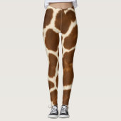 Elegante Trendy Cow Imitate Leather Collection Leggings (Vorderseite)