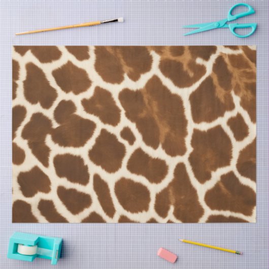 Elegante Trendy Cow Imitate Leather Collection Seidenpapier (Basteln)