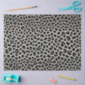 Elegante Trendy Luxury White Leopard Collection Seidenpapier (Basteln)