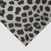 Elegante Trendy Luxury White Leopard Collection Seidenpapier (Ausschnitt)