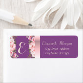 Elegante trendy romantische, violette Blume (Insitu)