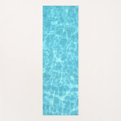 Elegante Trendy Swimming Pool Wassersee Yogamatte (Vorderseite)
