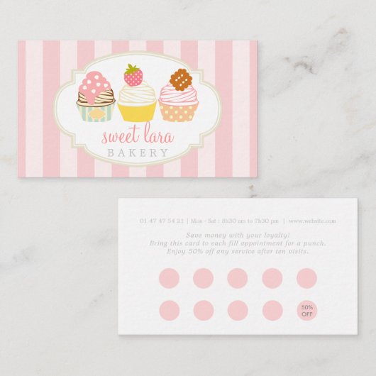 Elegante Treuekarte (Vorne/Hinten)