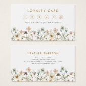 Elegante Treuekarte (Vorne & Hinten)