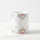 Elegante Tribal Floral Tasse (Mittel)