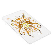 Elegante Tribal Tattoo - Gold Magnet (Rechte Seite)