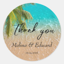 Elegante Tropical Beach Hochzeit