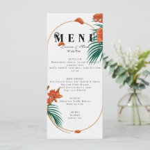 Elegante Tropical Floral Wedding