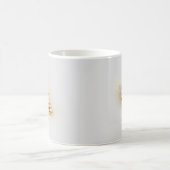 Elegante Tropical Junonia Florida Beach Muschel Na Kaffeetasse (Mittel)