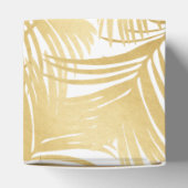 Elegante Tropical Palm Blätter Geschenkschachtel (Oben)