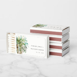 Elegante Tropical Watercolor Palmen Hochzeiten