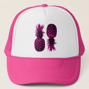 Elegante tropische Ananas Truckerkappe