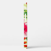 Elegante tropische Blätter und Hibiskus-Blume | Case-Mate iPhone Hülle (Rückseite / Rechts)