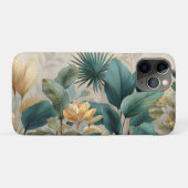 Elegante tropische Botanische Wand Case-Mate iPhone Hülle (Rückseite (Horizontal))