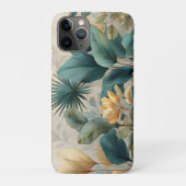 Elegante tropische Botanische Wand Case-Mate iPhone Hülle (Rückseite)