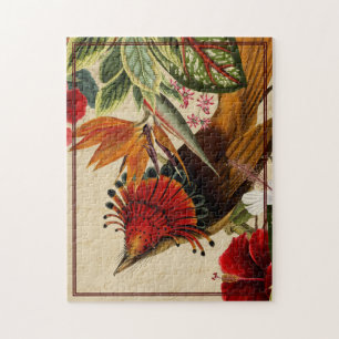 Elegante tropische Ephemera Puzzle