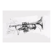 Elegante Trumpet Sketch -