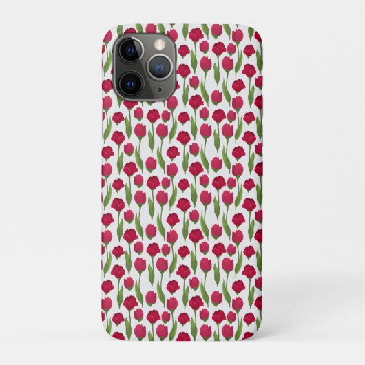 Elegante Tulip und Rose Floralische Blume Fotograf Case-Mate iPhone Hülle (Rückseite)