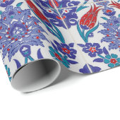 Elegante Tulip und Rose Floralische Blume Fotograf Geschenkpapier (Rolleneckpunkt)