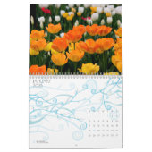 Elegante Tulip und Rose Floralische Blume Fotograf Kalender (Jan 2026)