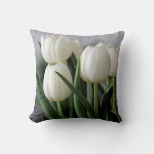 Elegante Tulip und Rose Floralische Blume Fotograf Kissen