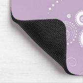 Elegante Tupfen Mousepad (Ecke)