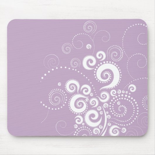 Elegante Tupfen Mousepad (Vorne)