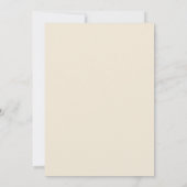 Elegante Türkisfarbene Geometrische Hochzeitseinla Einladung (Rückseite)