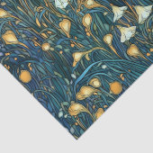 Elegante Twilight Garden Seidenpapier (Detail)