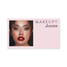 Elegante Typografie Blush-Pink-Foto-Make-up